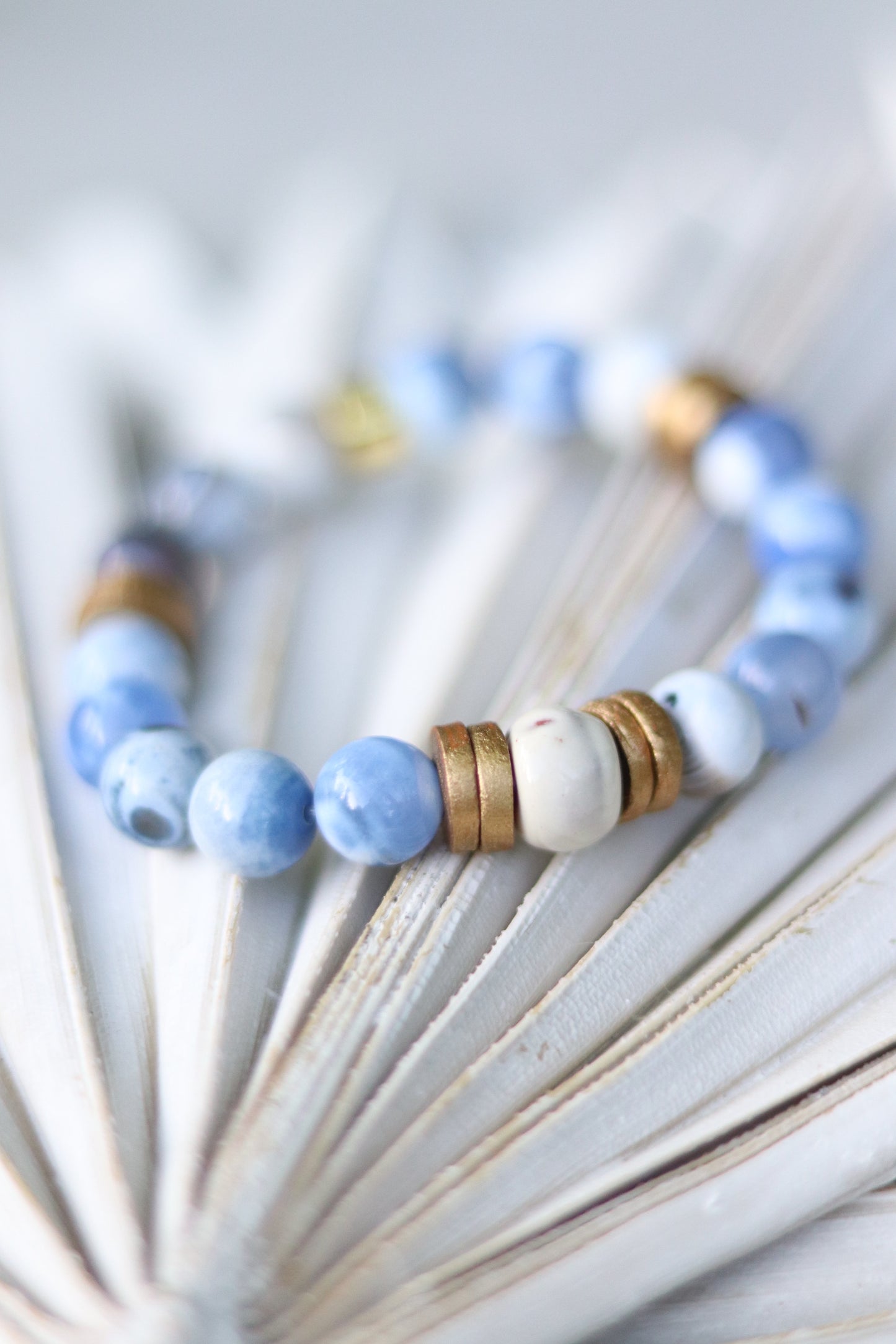 Jacmel Bracelet - Blue Agate