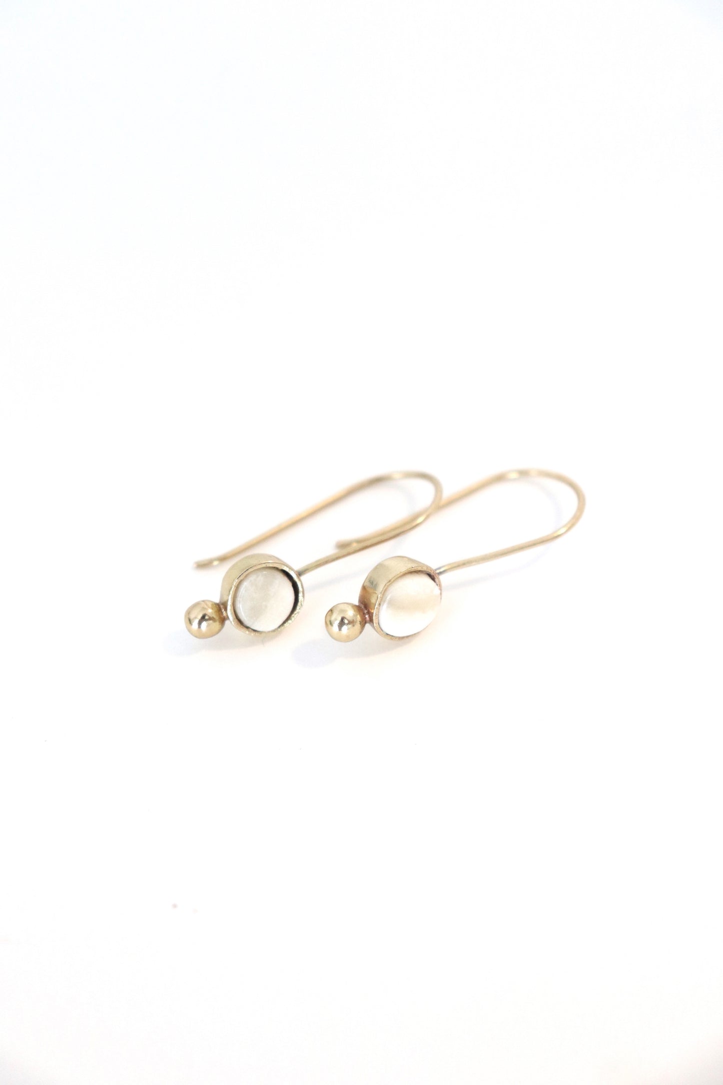 Okap Earrings - Bone