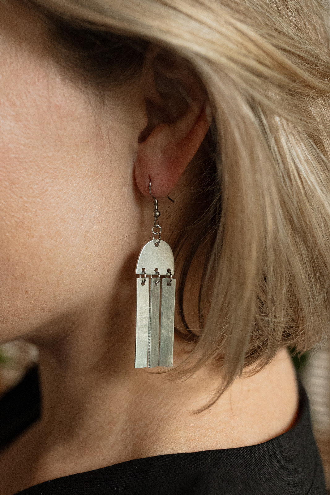 Aluminum Annette Earrings