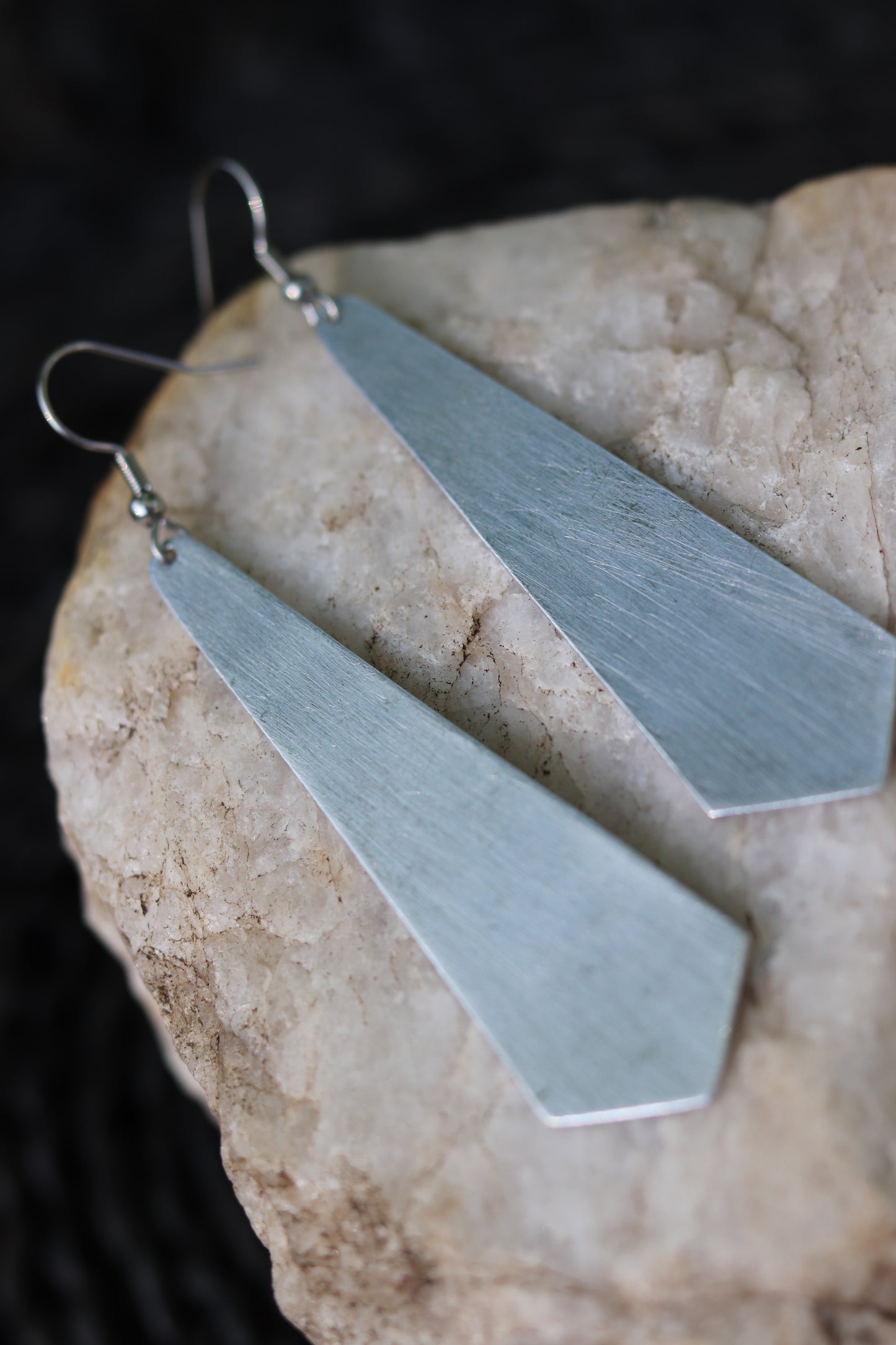 Aluminum Dangle Earrings