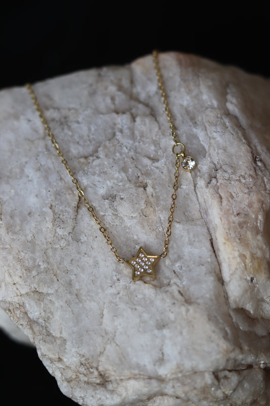 Star Necklace - Stainless Steel - Waterproof