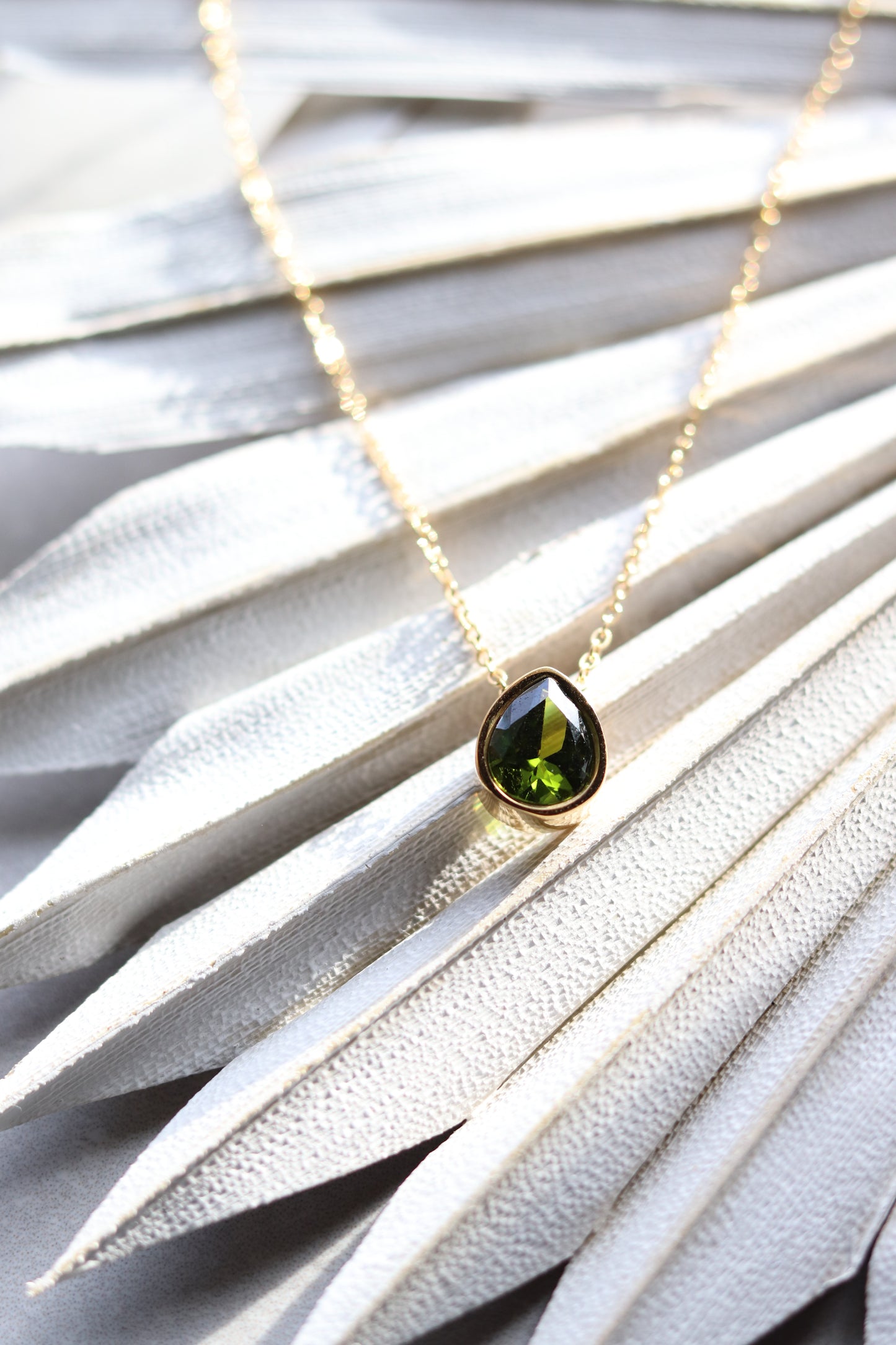 Kate Necklace - Green