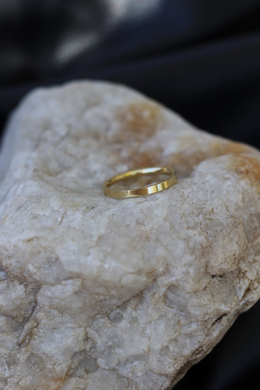 Eternity Ring - Gold (Size options) Water Proof