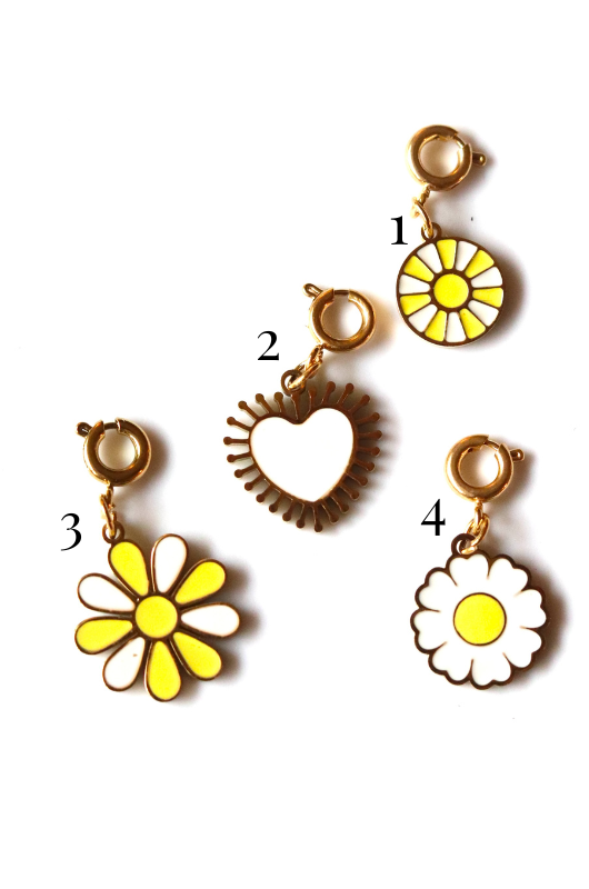 Charms for DIY Charm Necklace-Stainless Steel, Gold Plated 7