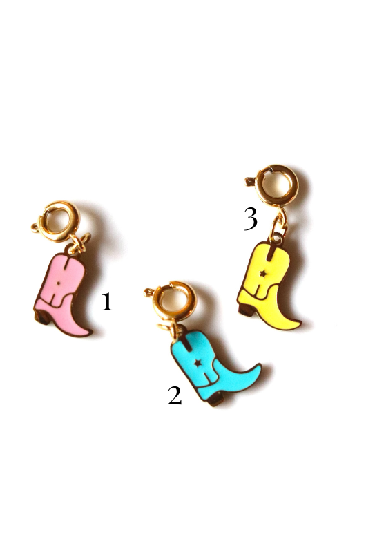 Charms for DIY Charm Necklace-Stainless Steel, Gold Plated 8