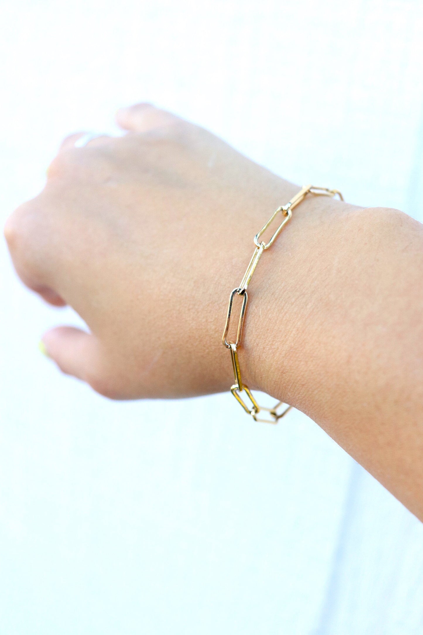 Gold Chain Bracelet - Water Resistant