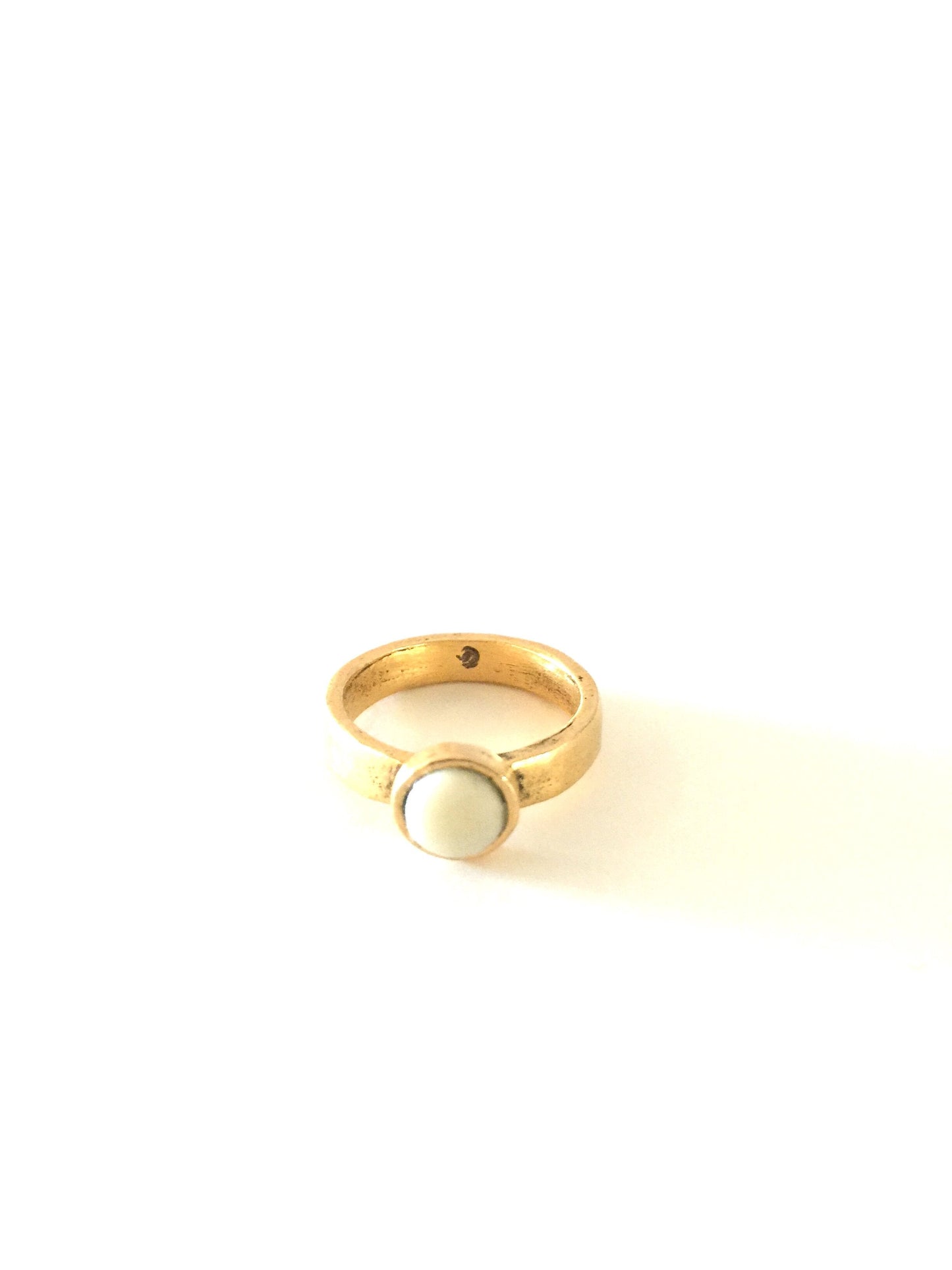 Mend Ring - Gold - Bone