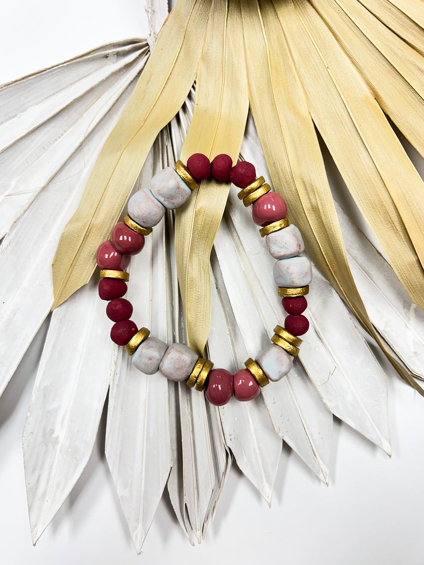 Tap Tap Bracelet - Maroon