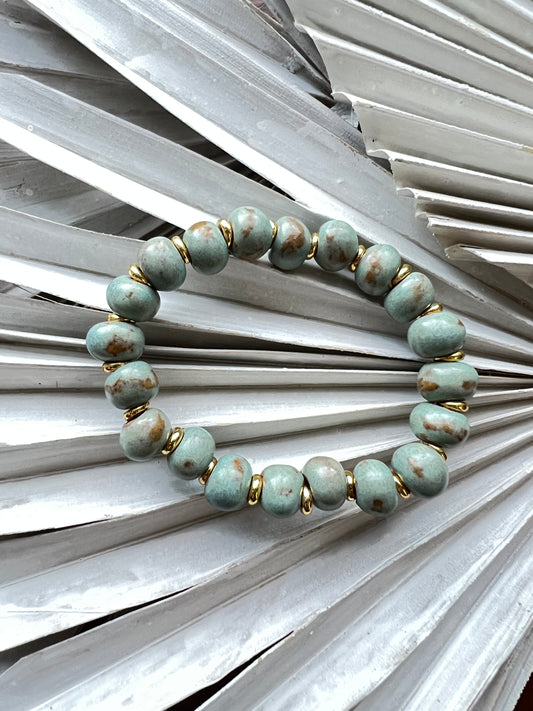 Valley Bracelet - Rustic Teal